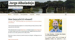 Desktop Screenshot of jorgealbaladejo.com